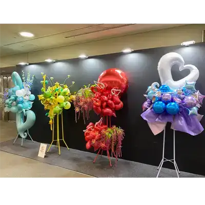 カラースタンド組み立て例三