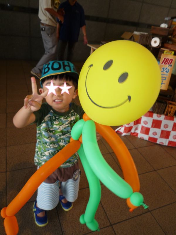 Happy Balloon Project スマイリーバルーン教室(8/19)