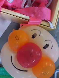 Happy Balloon Project 乳幼児おまつり用バルーンアンパンマン制作