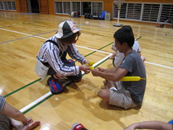 Happy Balloon Project 佐賀県立金立特別支援学校「サマーキャンプの夕べの集い」