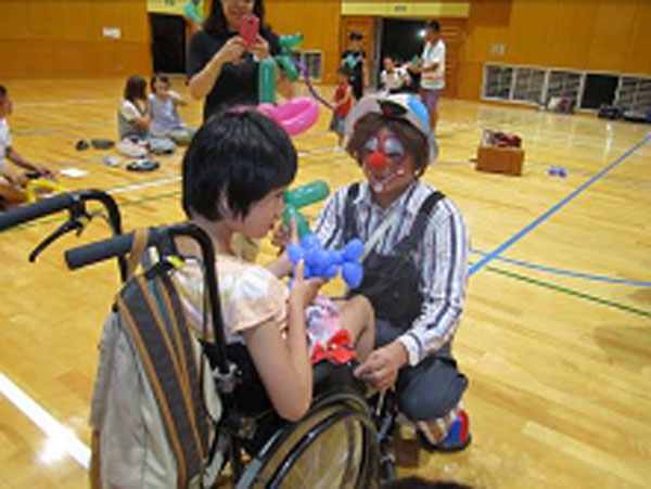 Happy Balloon Project 佐賀県立金立特別支援学校「サマーキャンプの夕べの集い」