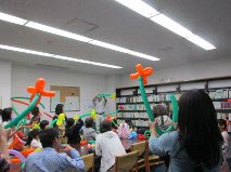 Happy Balloon Project マジックバルーン教室 横山南市民センター図書室 10/20