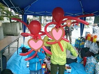 Happy Balloon Project 駅近さかいで楽市楽座4月