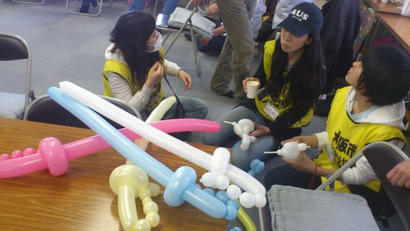 Happy Balloon Project 福島県いわき市の仮設住宅ボランティア