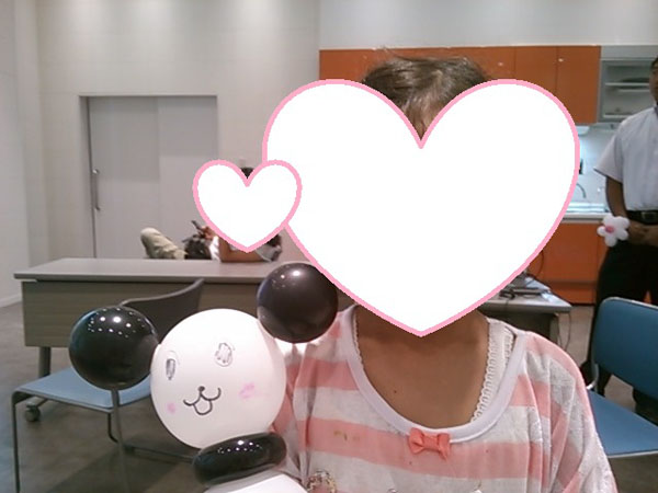 Happy Balloon Project ちびっこコーナーでバルーン遊び&バルーン教室