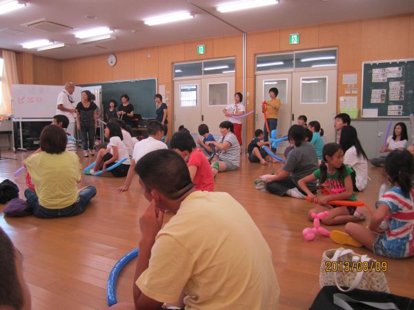 Happy Balloon Project タコちゃん バルーン教室(2013/08/09)