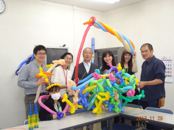 Happy Balloon Project Mr.GGのバルーン教室
