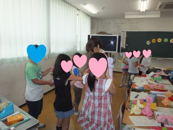 Happy Balloon Project 小学校バルーン教室
