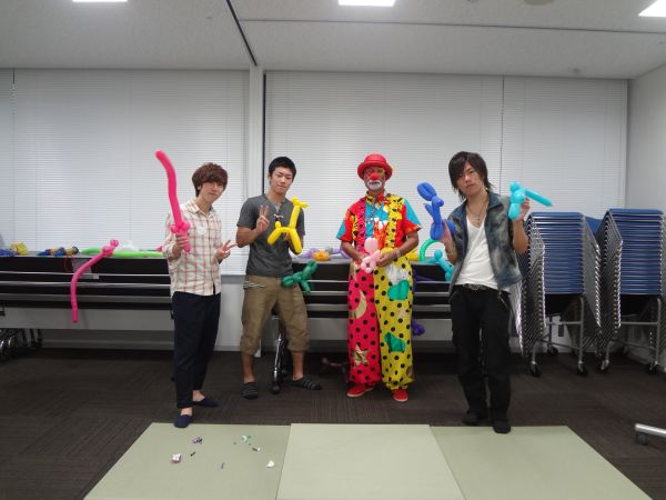 Happy Balloon Project Mr.GGのバルーン教室(講演会出席者の託児)