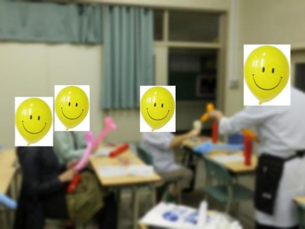 Happy Balloon Project バルーンアート講座(東陵高校学校開放講座)