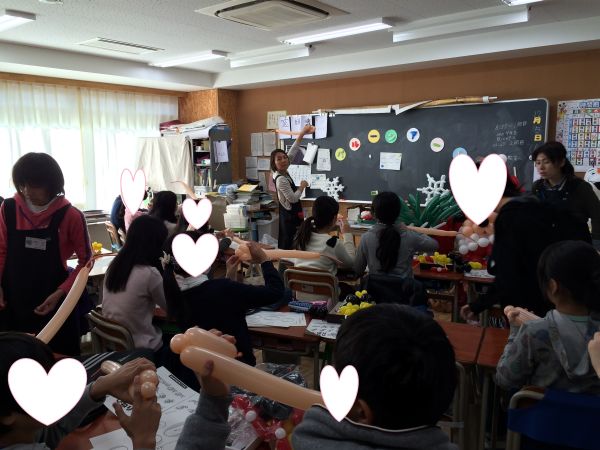 Happy Balloon Project 小学校バルーン教室