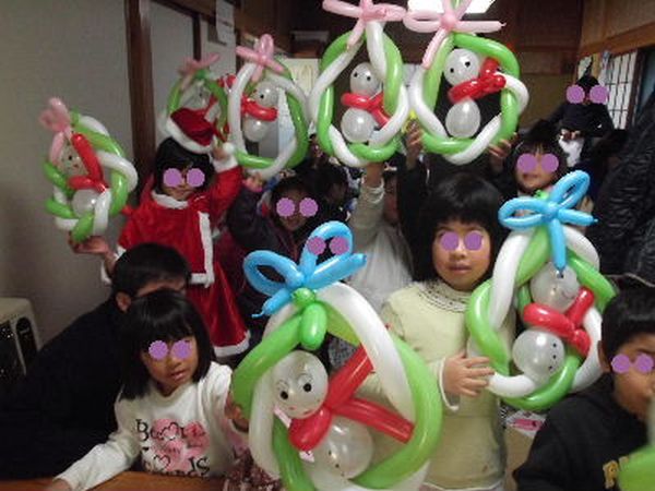 Happy Balloon Project 大社町子供会 クリスマス会