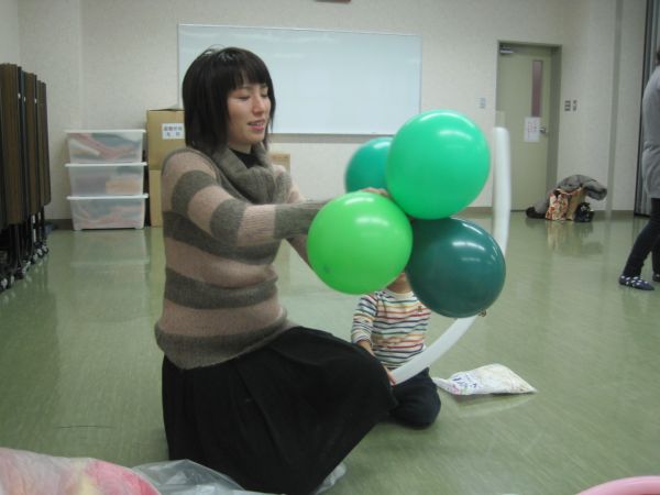 Happy Balloon Project ひばり組クリスマス会