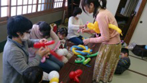 Happy Balloon Project バルーンアート体験