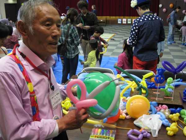 Happy Balloon Project 北アルプス医療センター あずみ病院祭