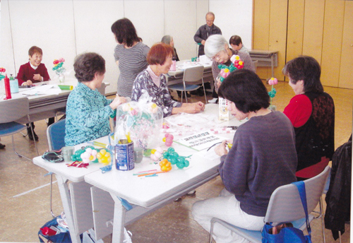 Happy Balloon Project さんかく岡山「木曜マルシェバルーン教室」
