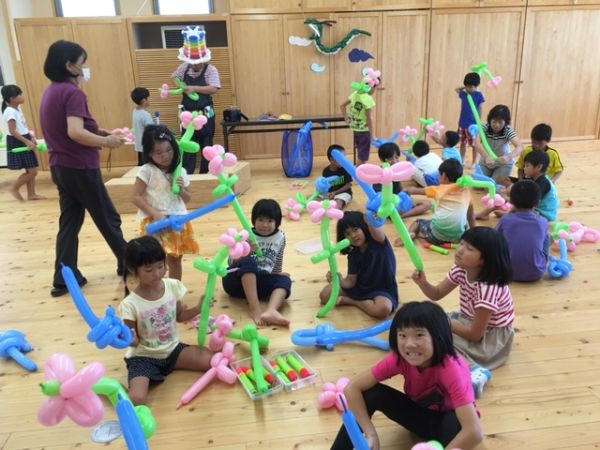 Happy Balloon Project 夏休みバルーン教室