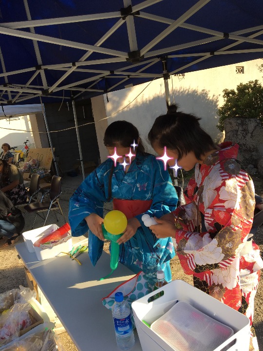 Happy Balloon Project ワクワク夏祭り バルーン体験