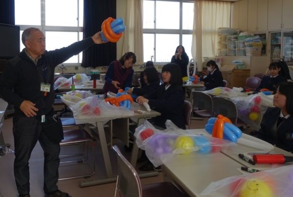 Happy Balloon Project 富島高等学校バルーン教室