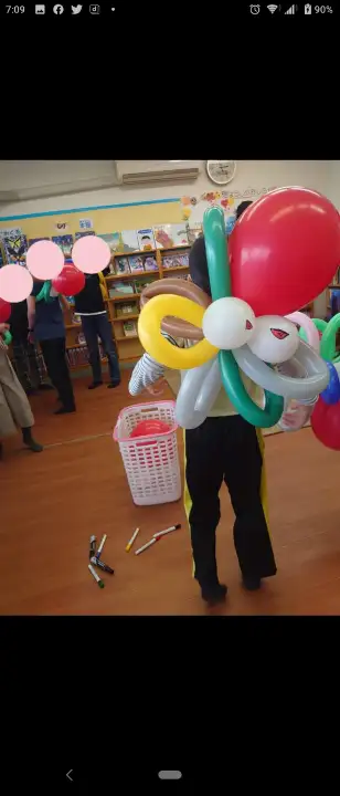 Happy Balloon Project つどいの広場バルーンアートデー