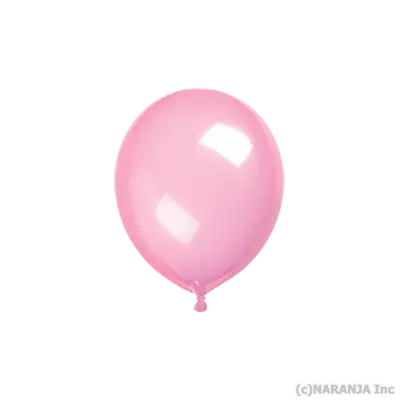 4/B_R 14インチ クリア カラー(逆止弁なし) ピンク