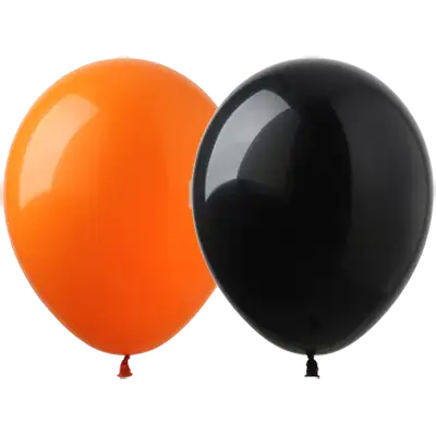 ハロウィン キャンペーン セット ラウンド12S オレンジ ＆ ブラック
