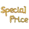 (画像)コネクテッドレターバルーン「Special Price」