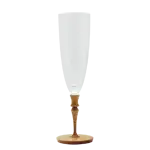 MOKU glass シャンパン フルート 210ml (信州木材ステム)