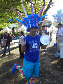 静岡大道芸ワールドカップ会場より