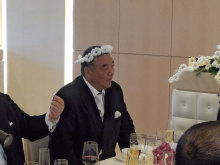 ナランハ スタッフブログ-yukaさん結婚式 おじさん
