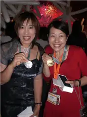 細貝里枝さんと山北由香さん