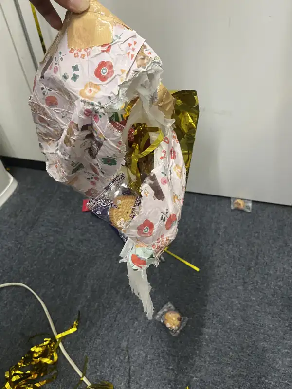 割った