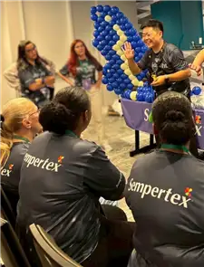 IBCでのルーンさん