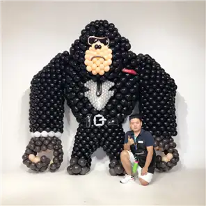 ルーンさん作品ゴリラ