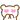 目がハートのしろくま