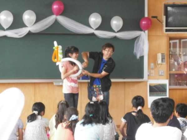 Happy Balloon Project 東山小学校 親子学級わくわくフェスタ