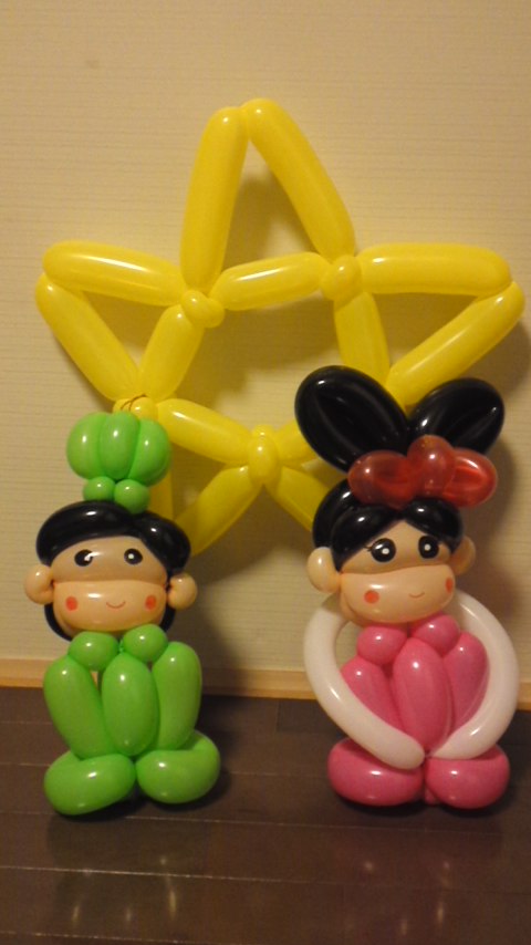 Happy Balloon Project 七夕バルーン教室