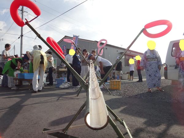 Happy Balloon Project 双葉・中田仮設住宅合同夏祭り バルーン教室