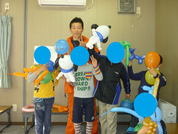 Happy Balloon Project 風船の大川お兄さんと楽しくバルーン教室