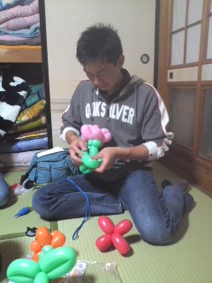 Happy Balloon Project 福島県新地町バルーンワークショップ