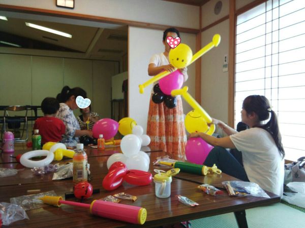 Happy Balloon Project 幼稚園ママリフレッシュ会(バルーン教室)