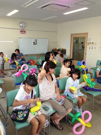 Happy Balloon Project 夏休み親子バルーン教室