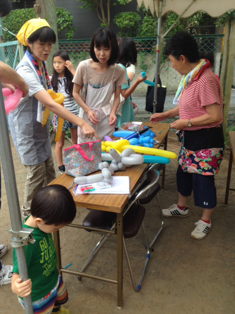 Happy Balloon Project 栗谷子ども会 夏のお楽しみ会