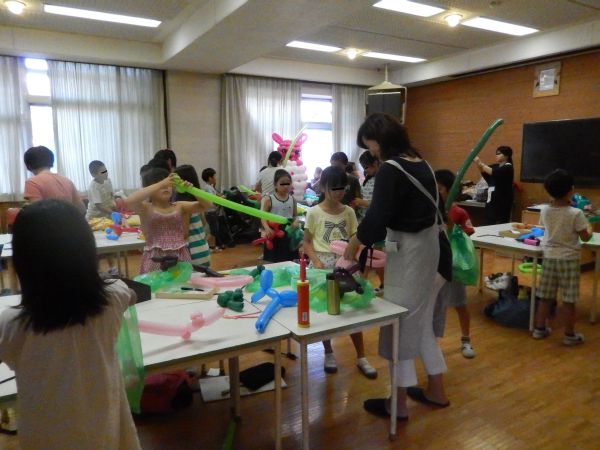 Happy Balloon Project 小学校夏休みお楽しみ教室