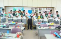 富島高等学校家庭科クラブバルーン教室