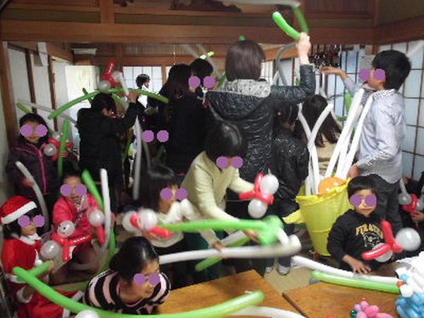 Happy Balloon Project 大社町子供会 クリスマス会