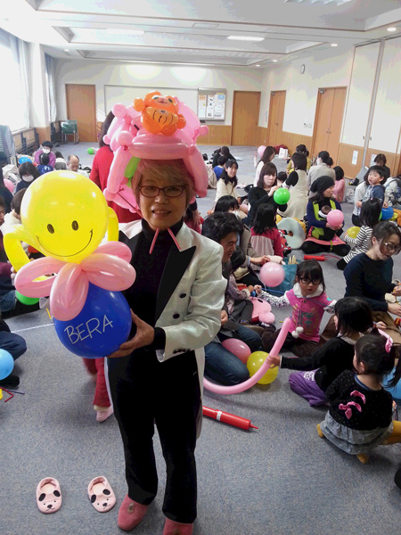 Happy Balloon Project 桑陽保育所  茶話会