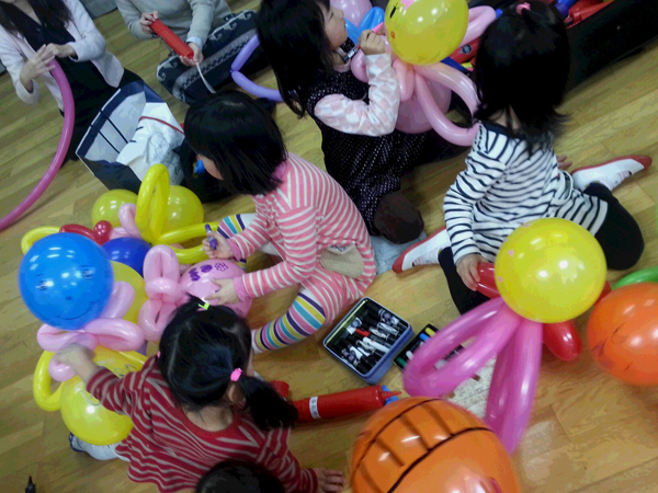 Happy Balloon Project 桑陽保育所  茶話会