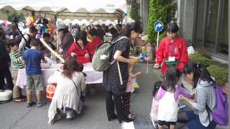 Happy Balloon Project 若葉まつり チビッ子広場 バルーン教室