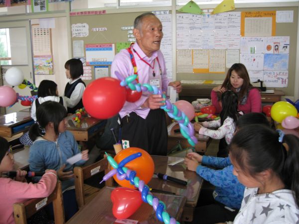 Happy Balloon Project 大町市立大町北小学校 縁日